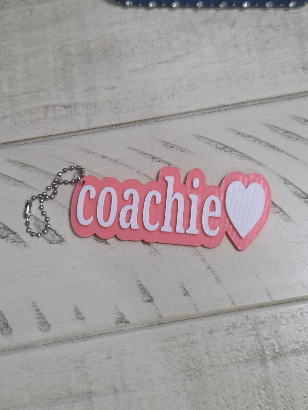''Coachie'' Keychain Bag Charms - Handcrafted NEW